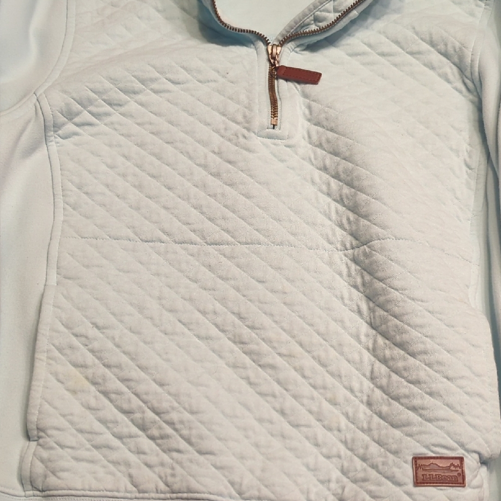 L.L.Bean Medium Pale Blue Sweatshirt.